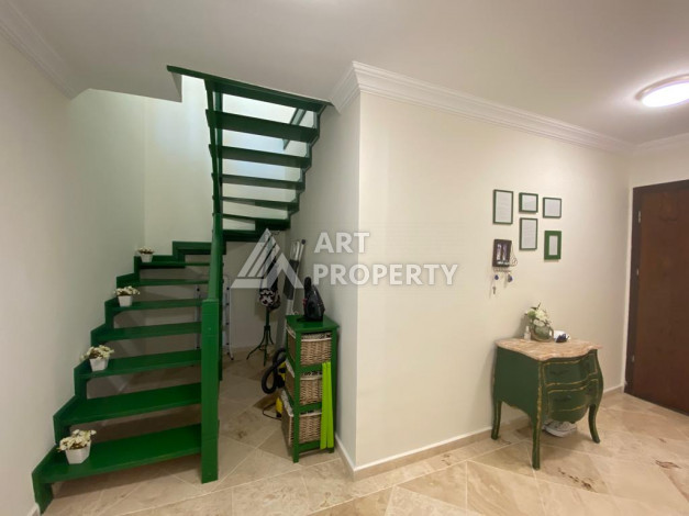 Дуплекс с сауной и джакузи в районе Махмутлар, 210м2, планировка 4+1 - Ракурс 6