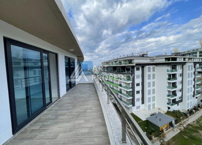 Двухуровневая квартира в районе Каргыджак планировки 4+1,260м2 - Ракурс 17