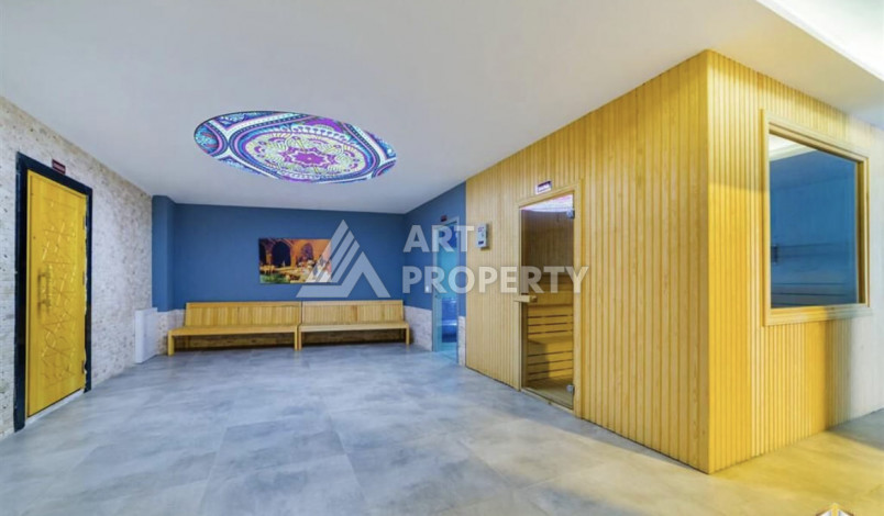 Двухуровневая квартира в районе Каргыджак планировки 4+1,260м2 - Ракурс 20