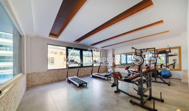 Двухуровневая квартира в районе Каргыджак планировки 4+1,260м2 - Ракурс 25