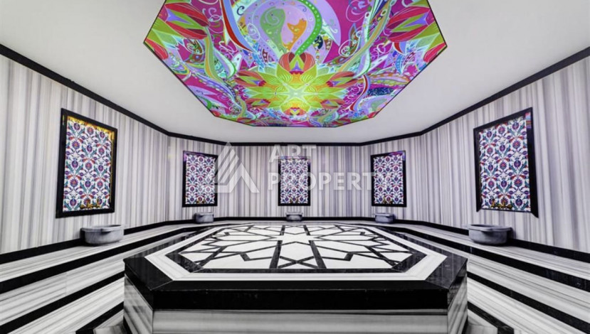 Двухуровневая квартира в районе Каргыджак планировки 4+1,260м2 - Ракурс 26