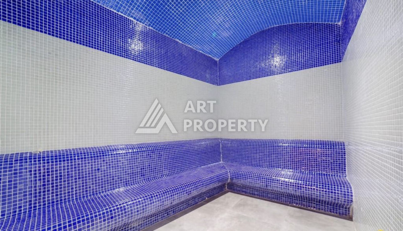 Двухуровневая квартира в районе Каргыджак планировки 4+1,260м2 - Ракурс 27