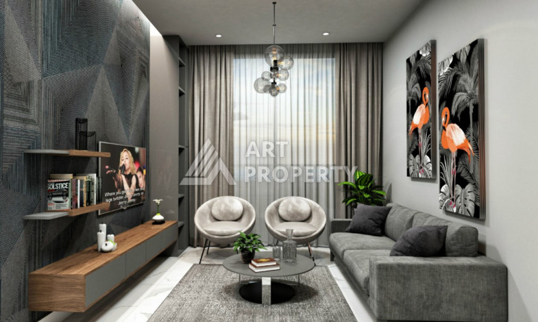 Апартаменты 1+1 с видом на горы и бассейн - Ракурс 8