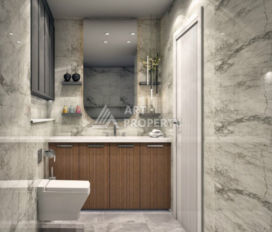 Апартаменты 1+1 с видом на горы и бассейн - Ракурс 10