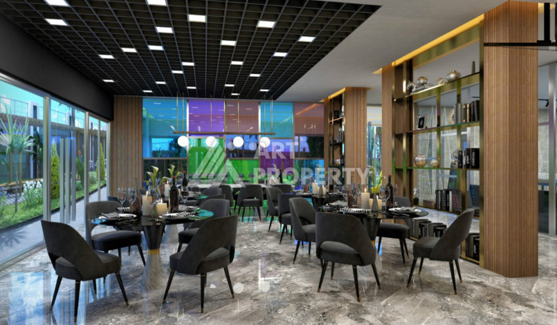 Апартаменты 1+1 с видом на горы и бассейн - Ракурс 11