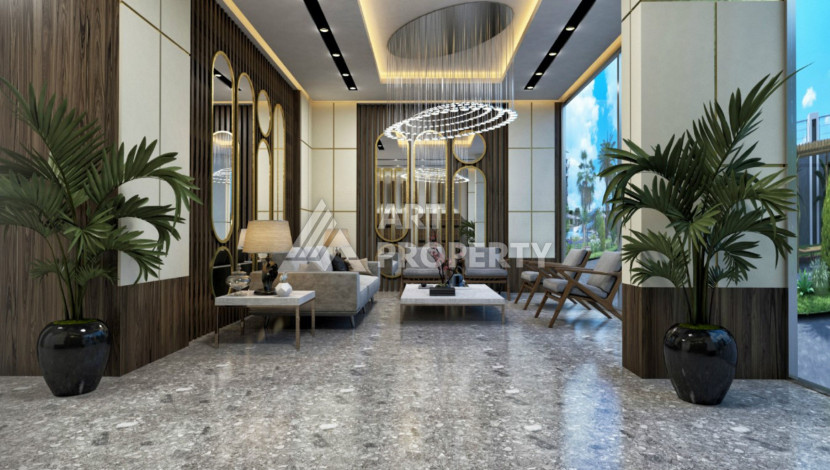 Апартаменты 1+1 с видом на горы и бассейн - Ракурс 13