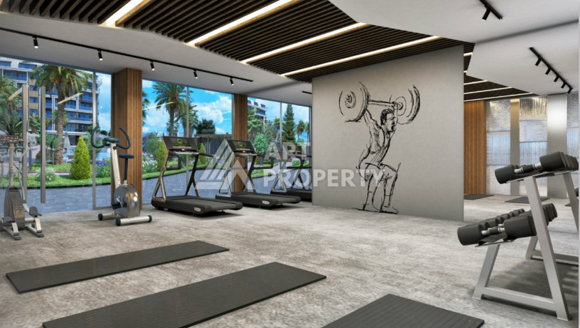 Апартаменты 1+1 с видом на горы и бассейн - Ракурс 14