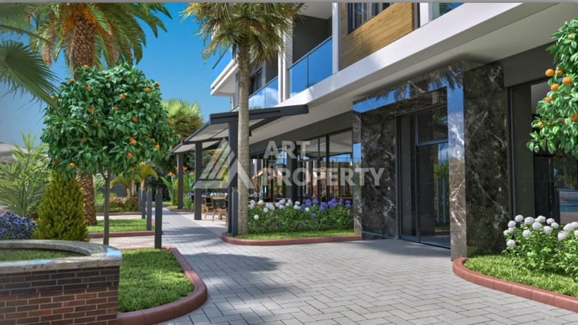 Апартаменты 1+1 с видом на горы и бассейн - Ракурс 21