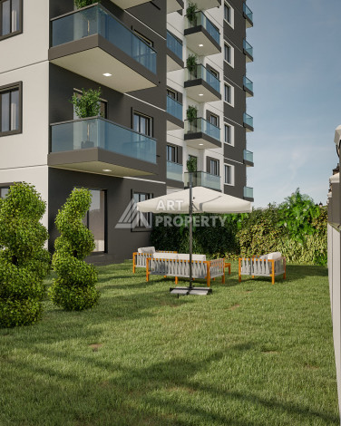 Проект в районе Авсаллар со знаменитым пляжем Инжекум - Ракурс 3