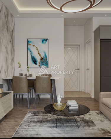 Проект в районе Авсаллар со знаменитым пляжем Инжекум - Ракурс 11