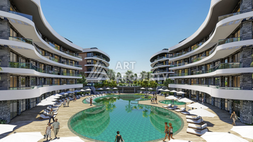 Проект премиум-класса в престижном районе Оба - Ракурс 4