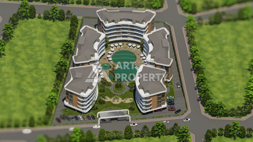 Проект премиум-класса в престижном районе Оба - Ракурс 6