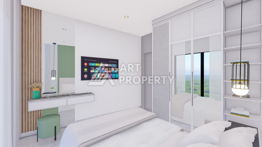 Проект премиум-класса в престижном районе Оба - Ракурс 13