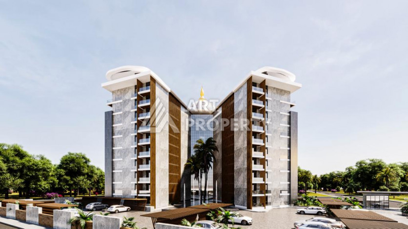 Новый проект в жилом комплексе в районе Газипаша - Ракурс 4