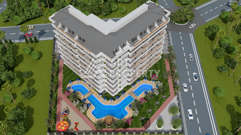 Новый инвестиционный проект в районе Газипаша - Ракурс 6