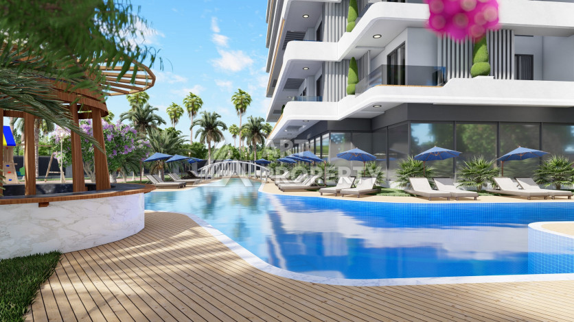 Новый инвестиционный проект в районе Газипаша - Ракурс 8