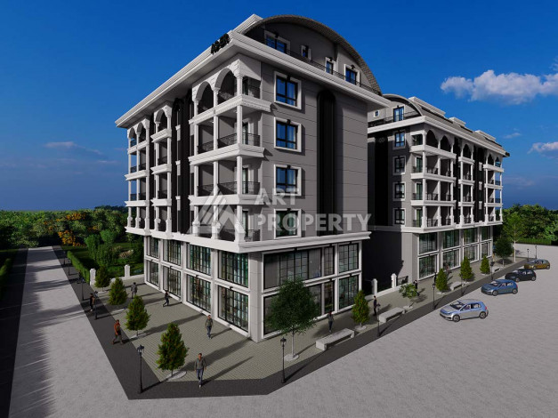 Новый проект в популярном районе Махмутлар - Ракурс 3