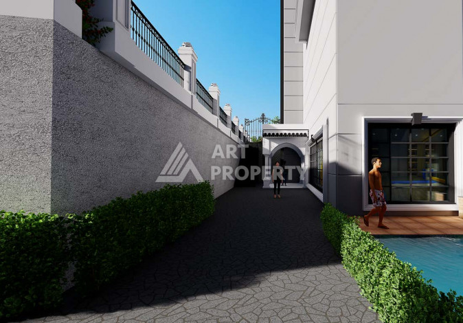 Новый проект в популярном районе Махмутлар - Ракурс 4