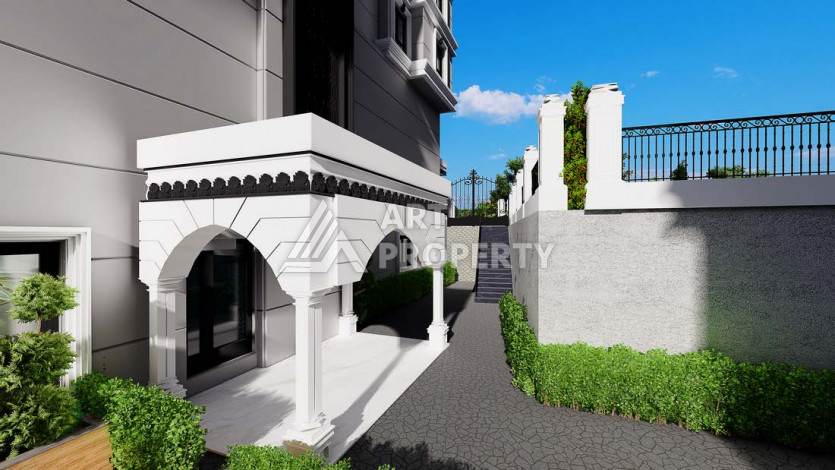 Новый проект в популярном районе Махмутлар - Ракурс 5