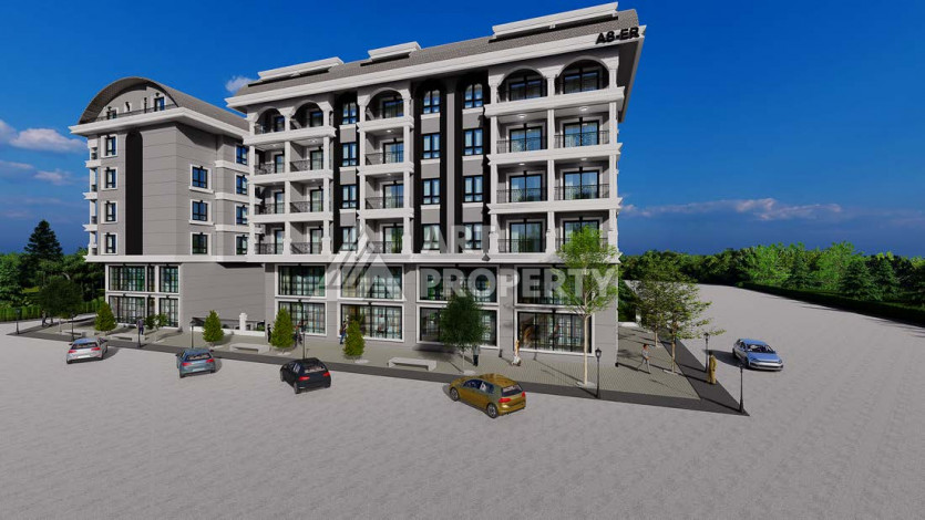 Новый проект в популярном районе Махмутлар - Ракурс 8