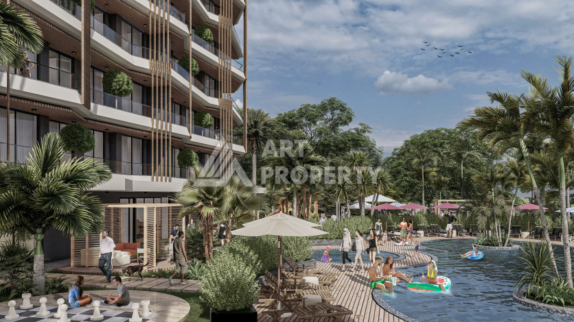 Новый комплекс в районе Демирташ, с видом на море - Ракурс 2