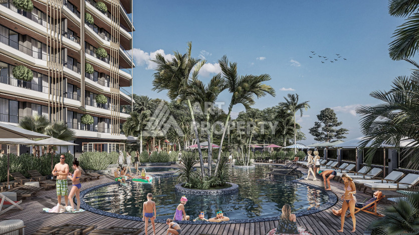 Новый комплекс в районе Демирташ, с видом на море - Ракурс 3