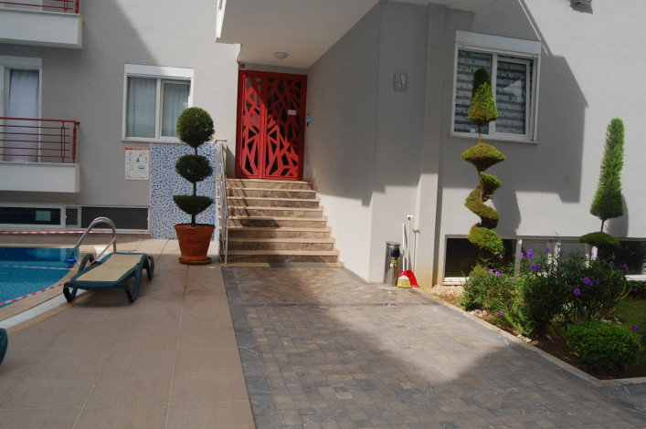 Меблированная трехкомнатная квартира в обустроенном комплексе в районе Оба, 110 м2. - Ракурс 18