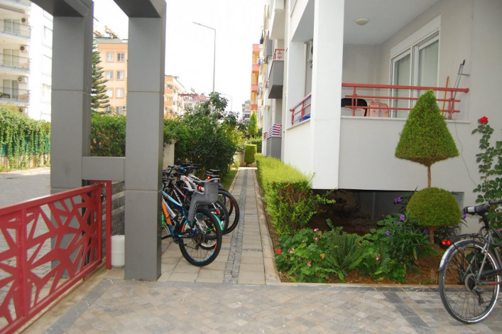 Меблированная трехкомнатная квартира в обустроенном комплексе в районе Оба, 110 м2. - Ракурс 28