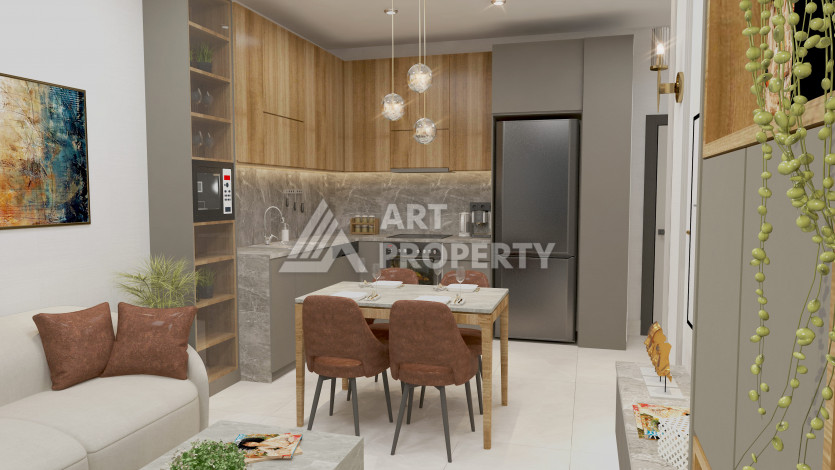 Уютный проект  в престижном районе Оба - Ракурс 9