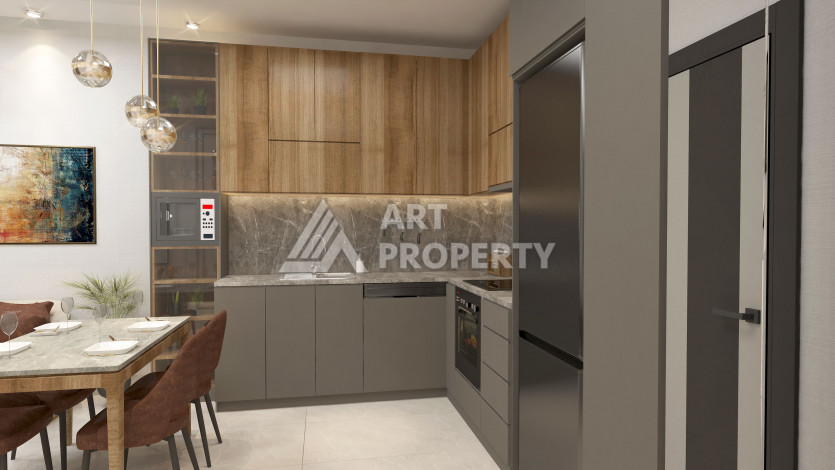 Уютный проект  в престижном районе Оба - Ракурс 10