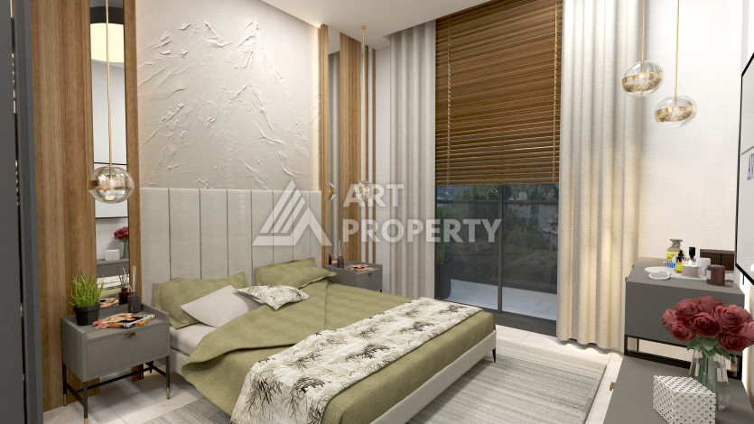 Уютный проект  в престижном районе Оба - Ракурс 11