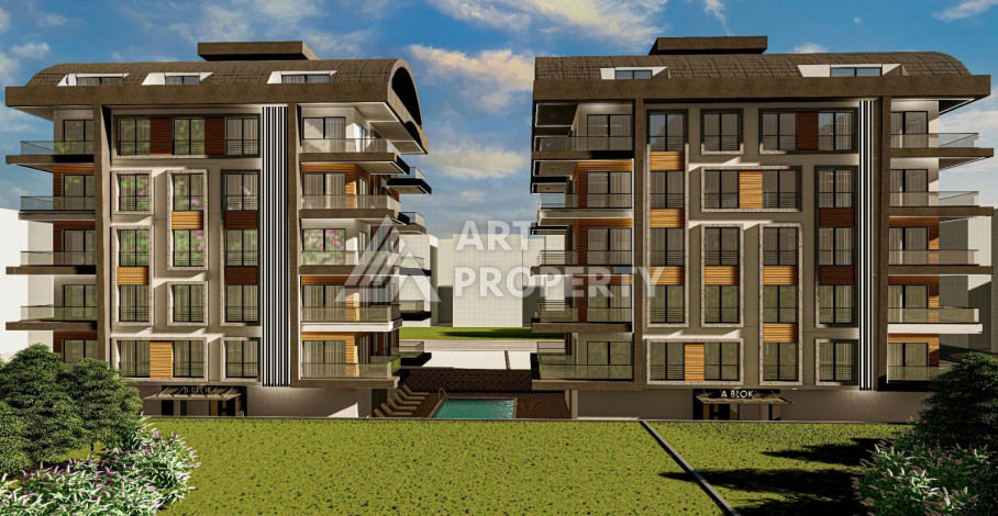 Новый проект в районе Махмутлар - Ракурс 10