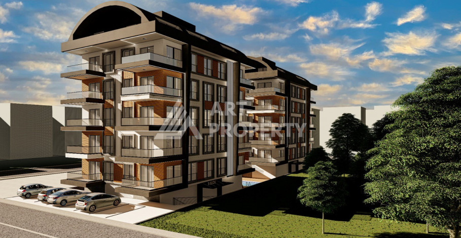 Новый проект в районе Махмутлар - Ракурс 11