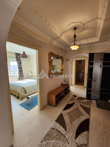 Меблированные апартаменты 2+1 в районе Махмутлар, с видом на море - Ракурс 3