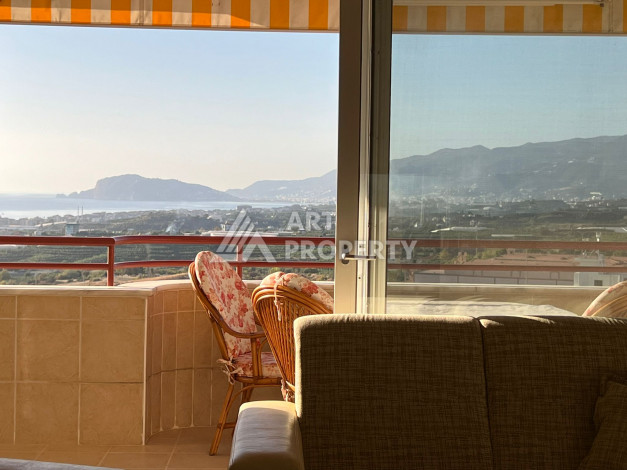 Апартаменты 2+1 в районе Махмутлар, с прекрасным видом на горы и море - Ракурс 3