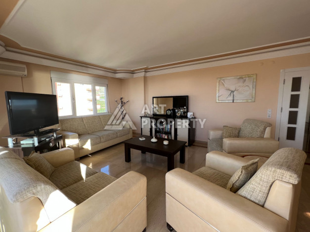 Апартаменты 2+1 в районе Махмутлар, с прекрасным видом на горы и море - Ракурс 6