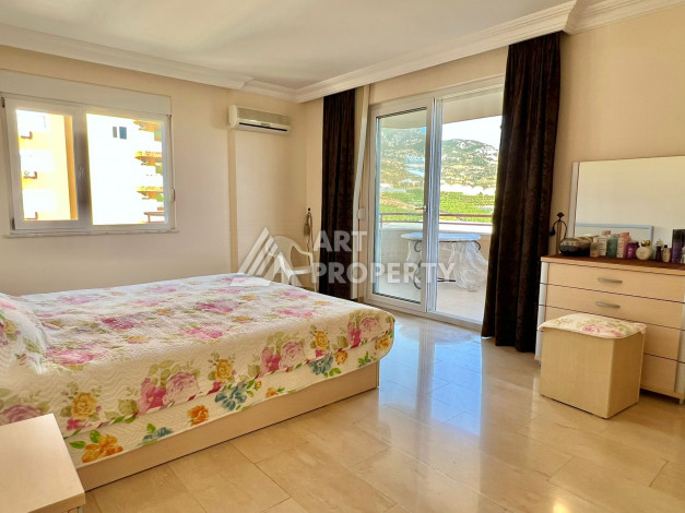 Апартаменты 2+1 в районе Махмутлар, с прекрасным видом на горы и море - Ракурс 11