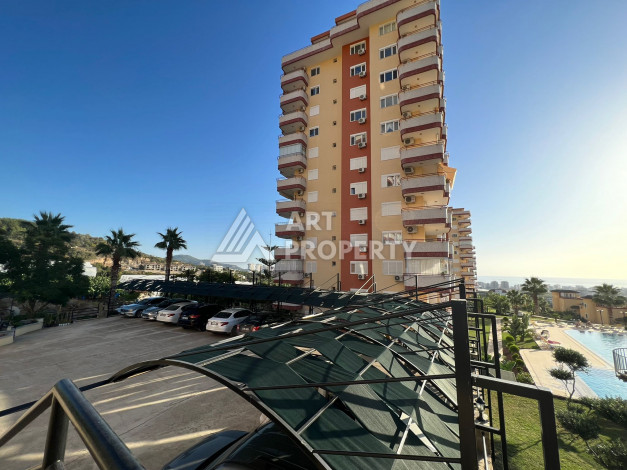 Апартаменты 2+1 в районе Махмутлар, с прекрасным видом на горы и море - Ракурс 13