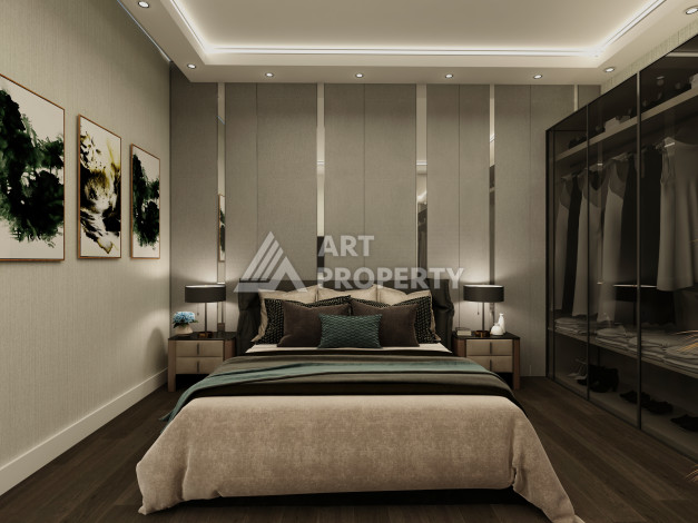 Новый жилой комплекс в районе Оба со своей инфраструктурой - Ракурс 5