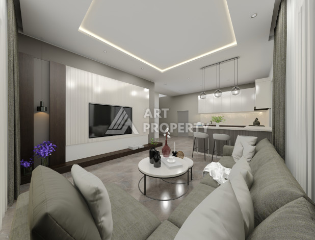 Новый жилой комплекс в районе Оба со своей инфраструктурой - Ракурс 8