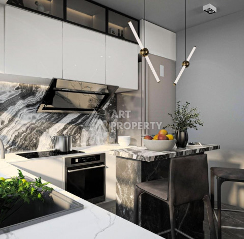 Новый инвестиционный проект на первой линии в районе Окурджалар - Ракурс 7