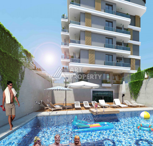 Комплекс с развитой инфраструктурой и беспроцентной рассрочкой на время строительства в районе Газипаша - Ракурс 2