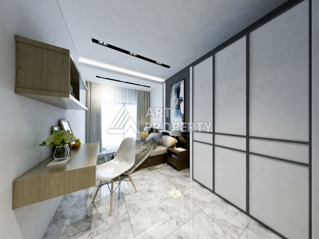 Комплекс с развитой инфраструктурой и беспроцентной рассрочкой на время строительства в районе Газипаша - Ракурс 14