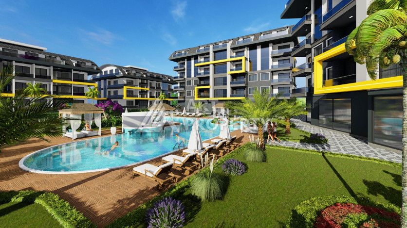 Проект на этапе строительства с беспроцентной рассрочкой в Оба - Ракурс 5