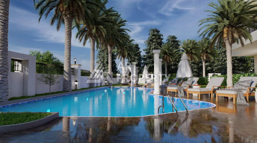 Дизайнерский жилой комплекс в районе Кестель с развитой инфраструктурой - Ракурс 4