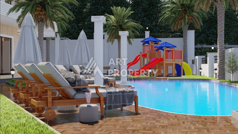 Дизайнерский жилой комплекс в районе Кестель с развитой инфраструктурой - Ракурс 5