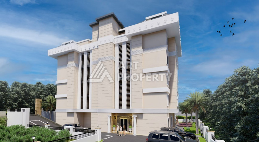 Дизайнерский жилой комплекс в районе Кестель с развитой инфраструктурой - Ракурс 14