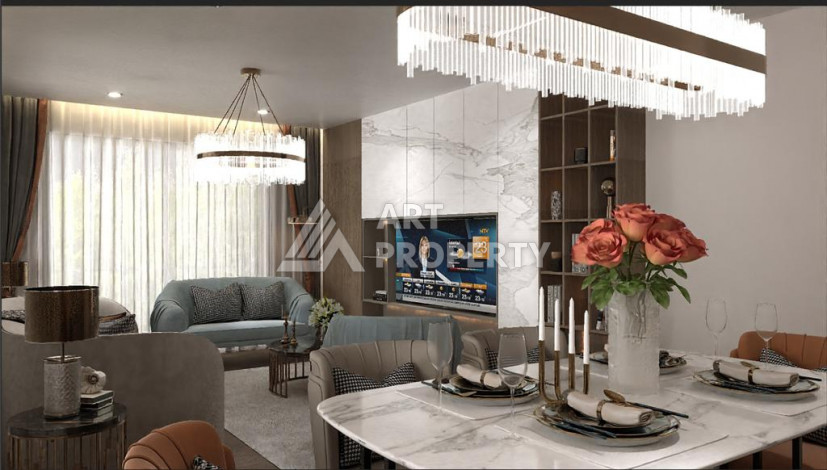 Новый шикарный проект премиум-класса в районе Оба - Ракурс 10