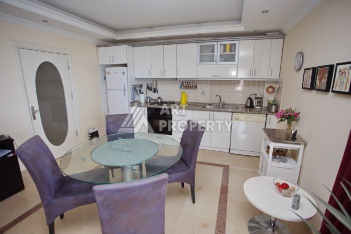 Квартира с видом на море планировки 2+1, 105 м2 в районе Тосмур, Аланья - Ракурс 6