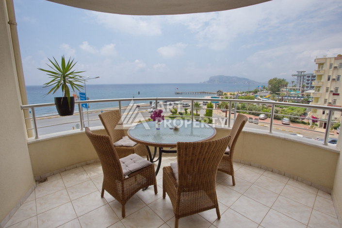 Квартира с видом на море планировки 2+1, 105 м2 в районе Тосмур, Аланья - Ракурс 14